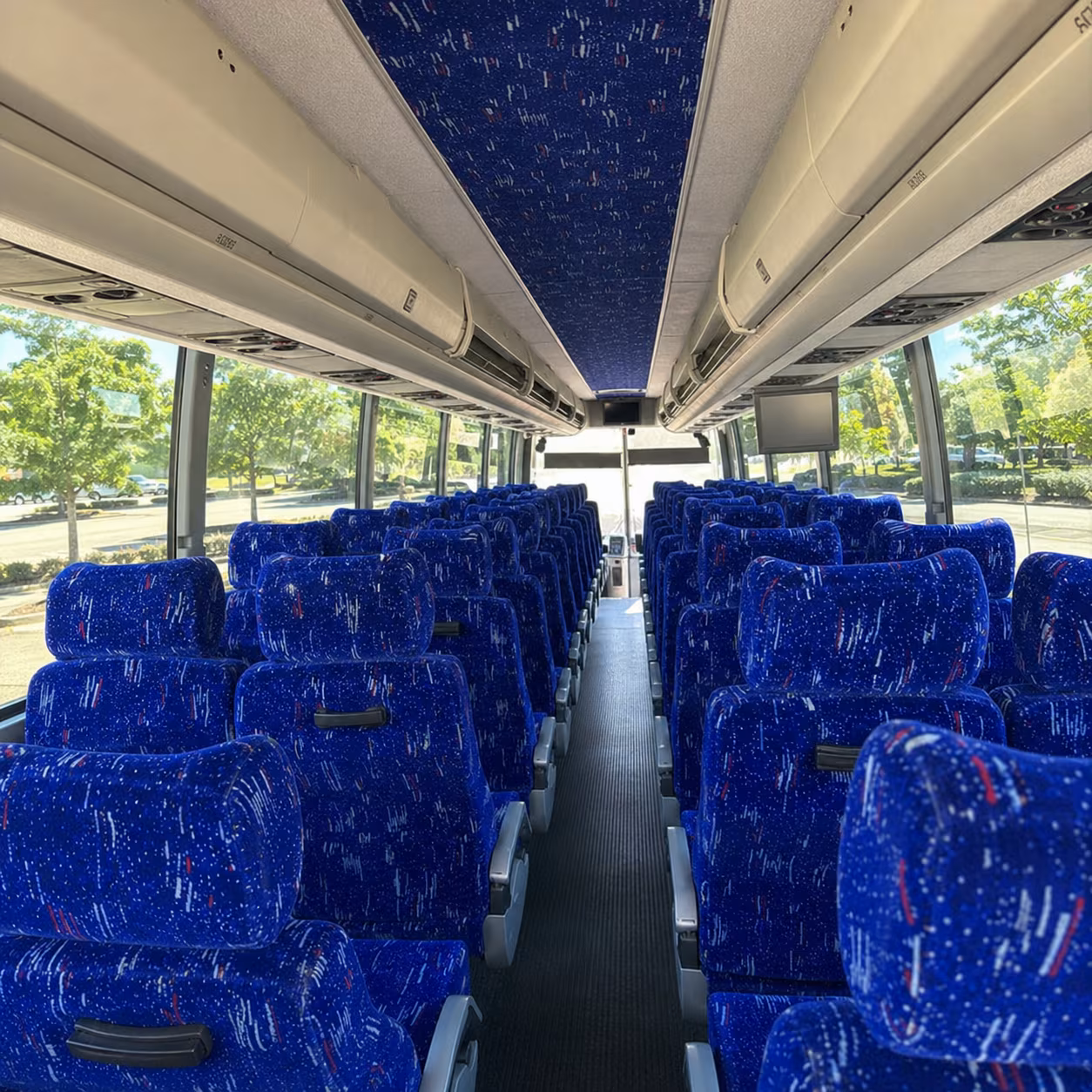 flint airport transportation onboard seating