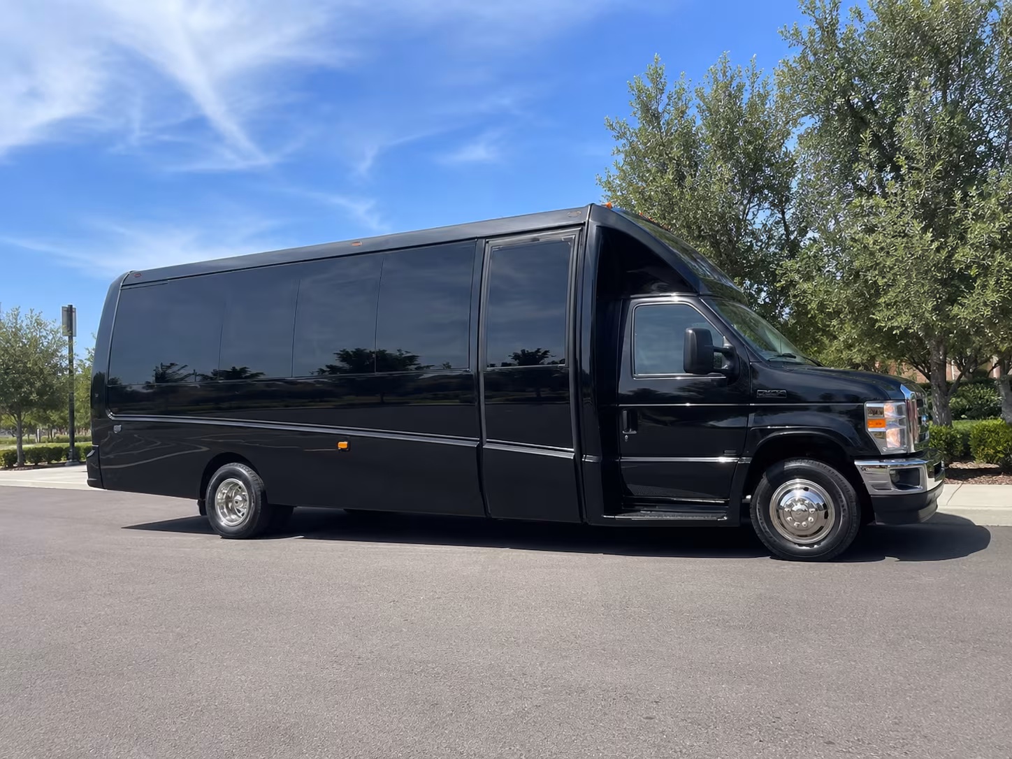 flint corporate event transportation onboard seating