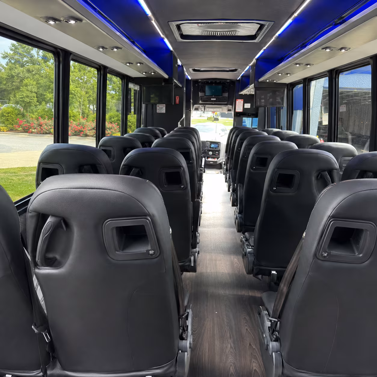 flint long distance transportation onboard seating